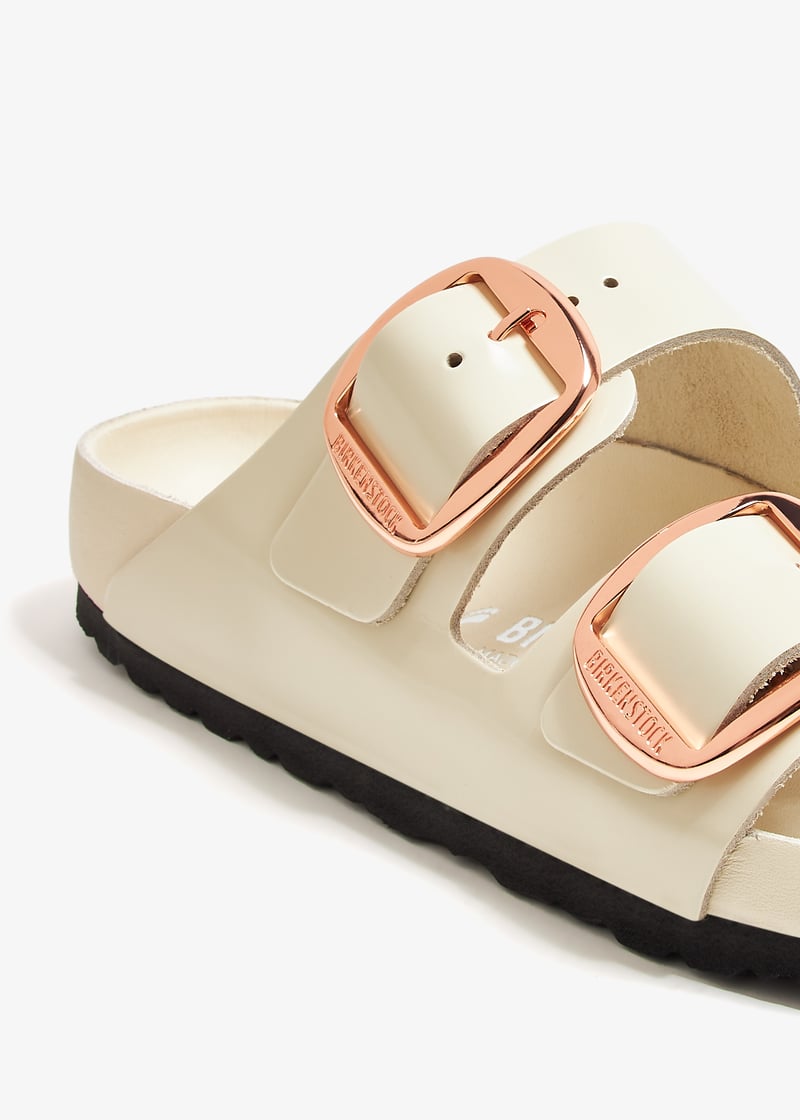 Birkenstock Arizona Big Buckle Naturleder Lack