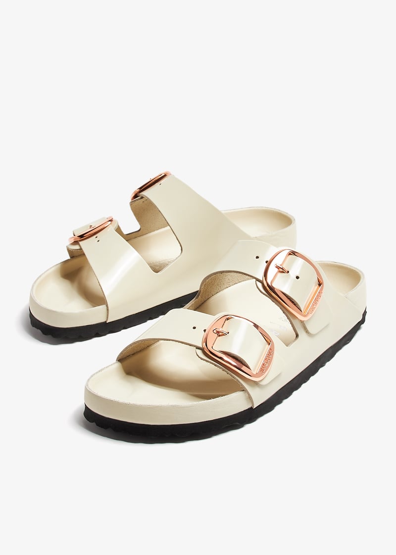 Birkenstock Arizona Big Buckle Naturleder Lack