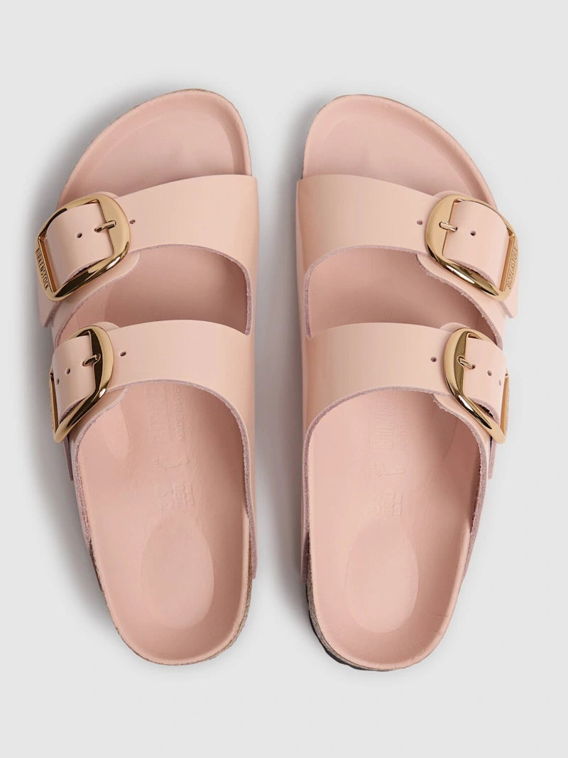 Birkenstock Arizona Big Buckle Naturleder Lack