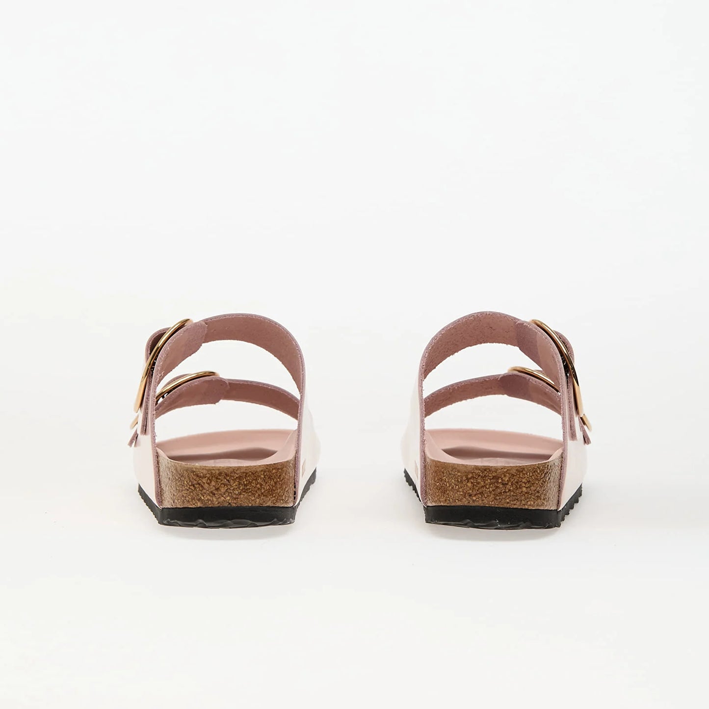 Birkenstock Arizona Big Buckle Naturleder Lack High Shine Rose