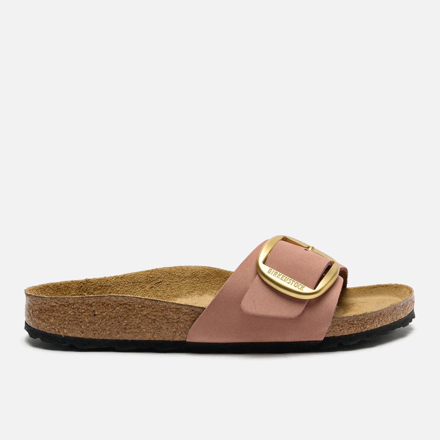 Birkenstock Madrid Big Buckle Naturleder Nubuk Größe 38 schmal- Old Rose 1024039