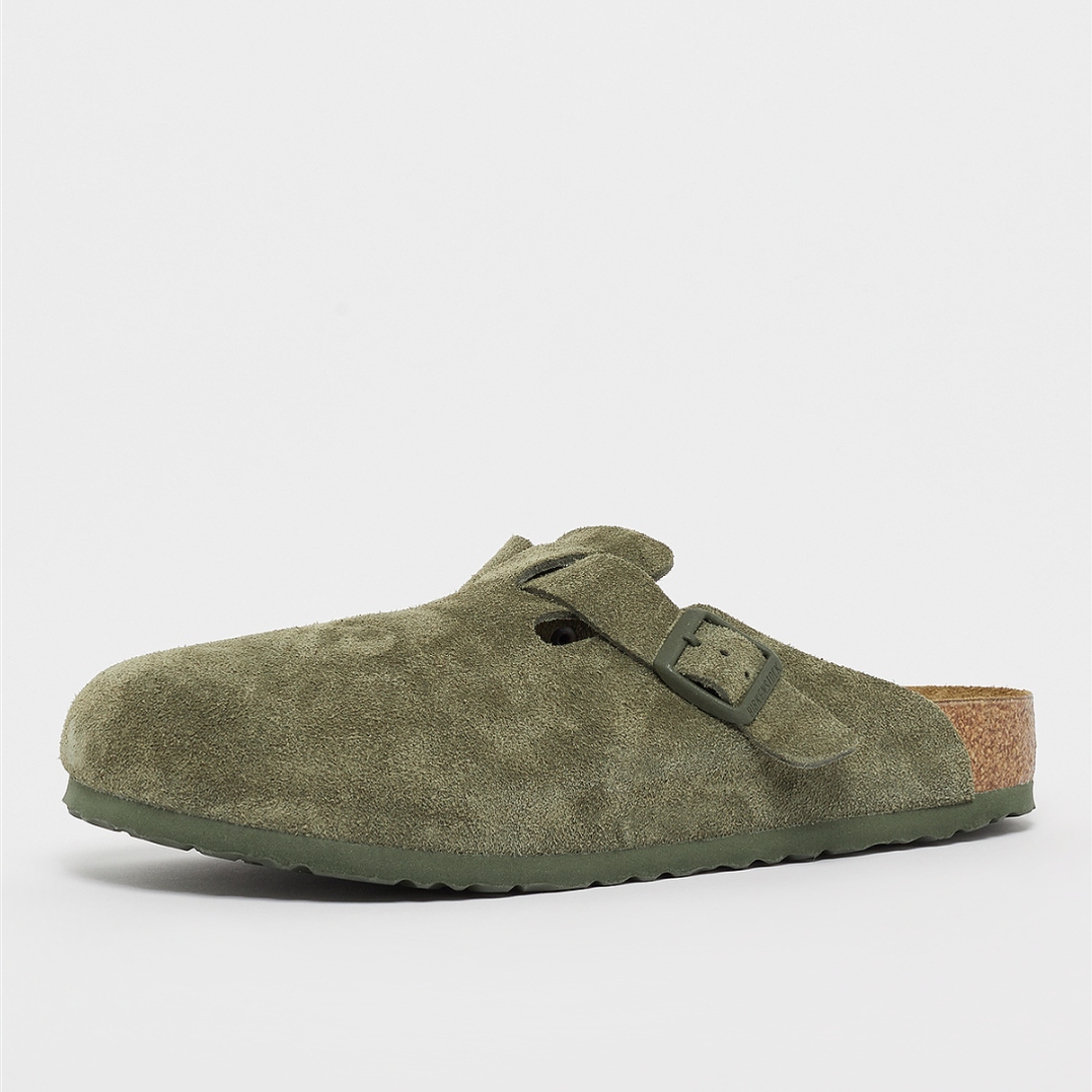 Birkenstock Boston Veloursleder Clog