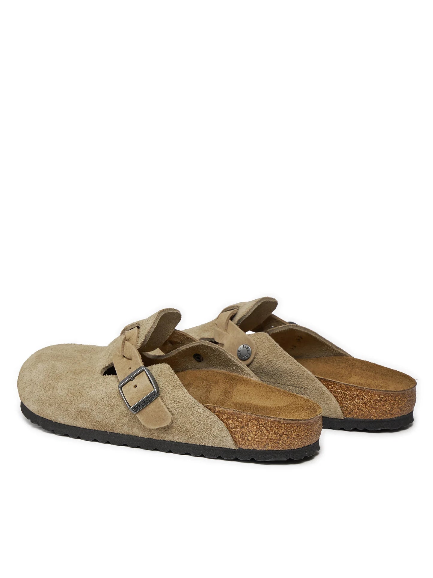 Birkenstock Boston Braided – Veloursleder | Clogs