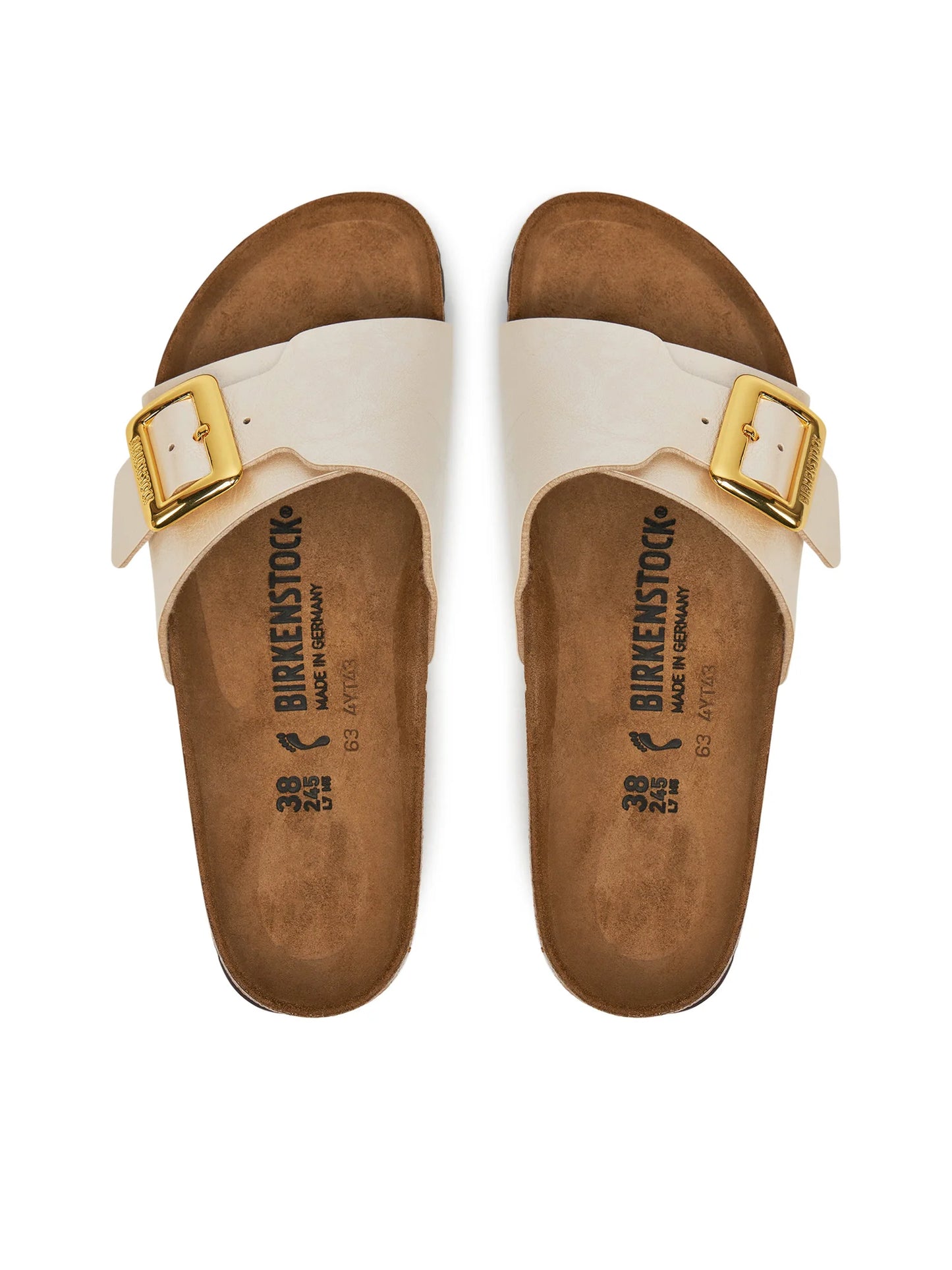 Birkenstock Catalina Cushion Buckle Birko-Flor Lack
