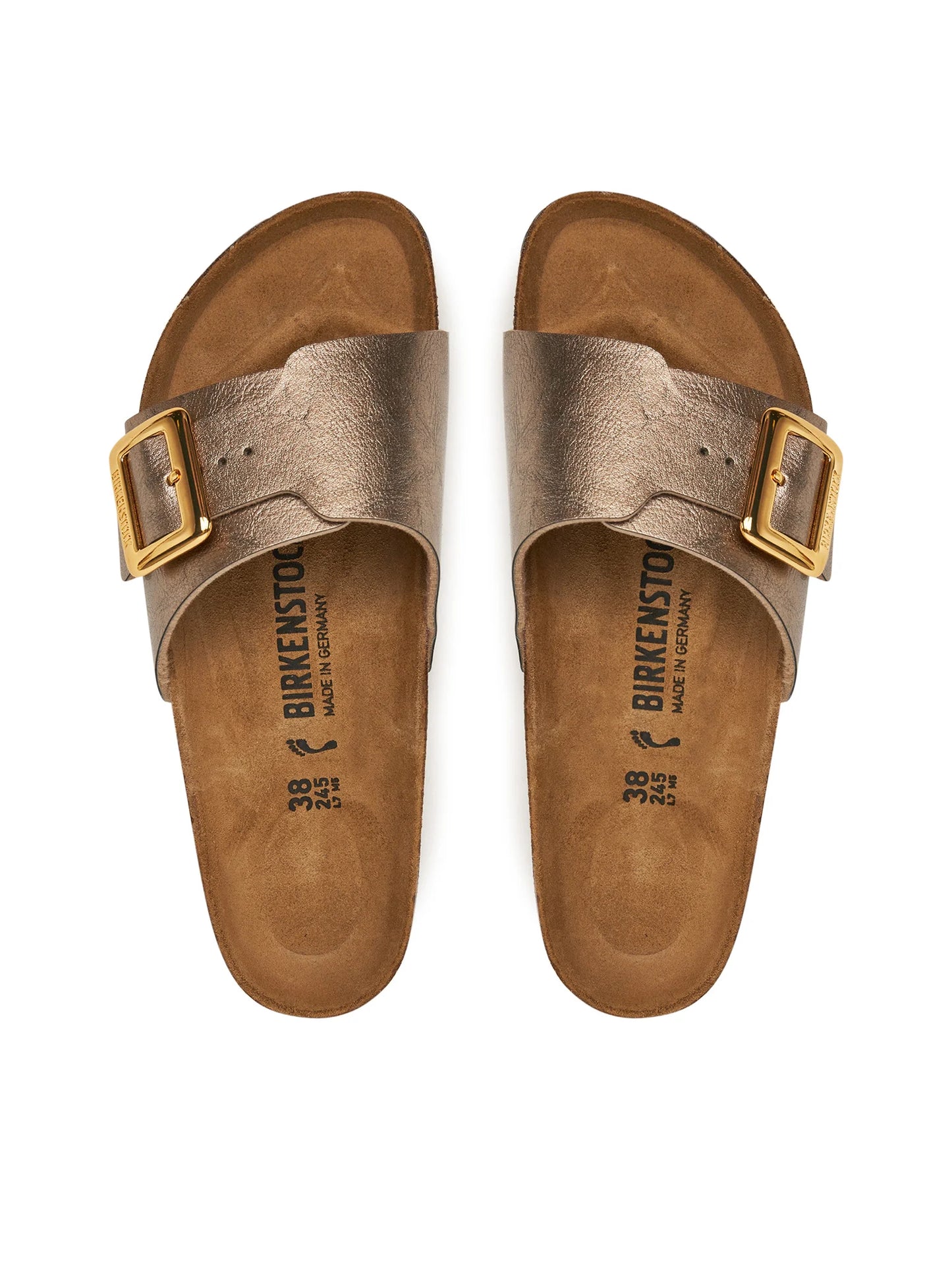 Birkenstock Catalina Cushion Buckle Birko-Flor Lack
