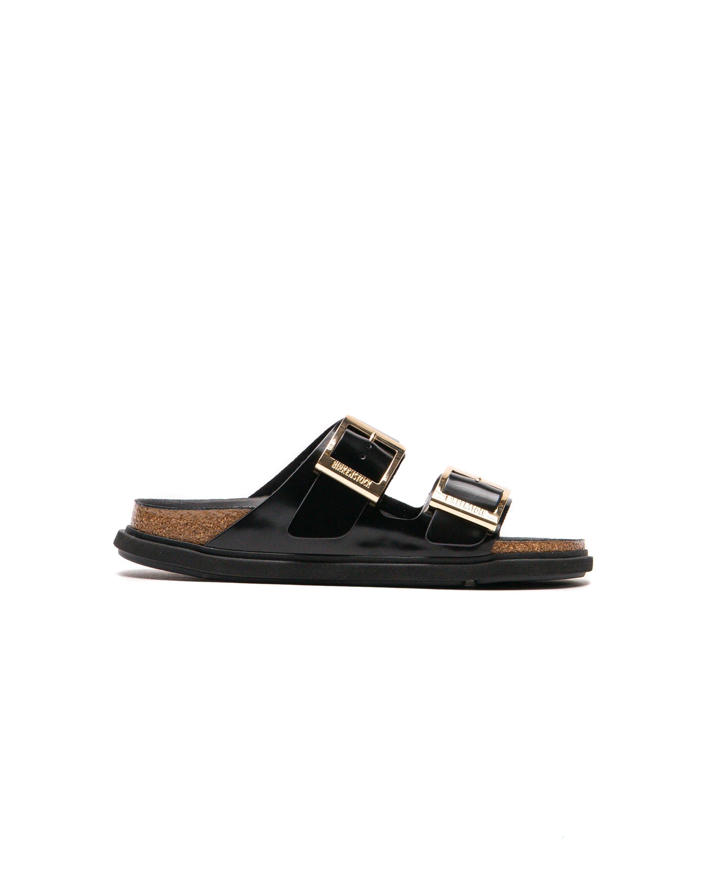 Birkenstock Arizona Droplet Buckle Naturleder Lack