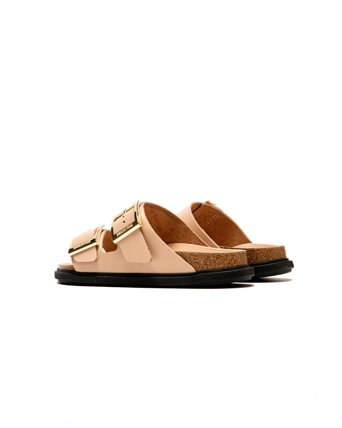 Birkenstock Arizona Droplet Buckle Naturleder Lack