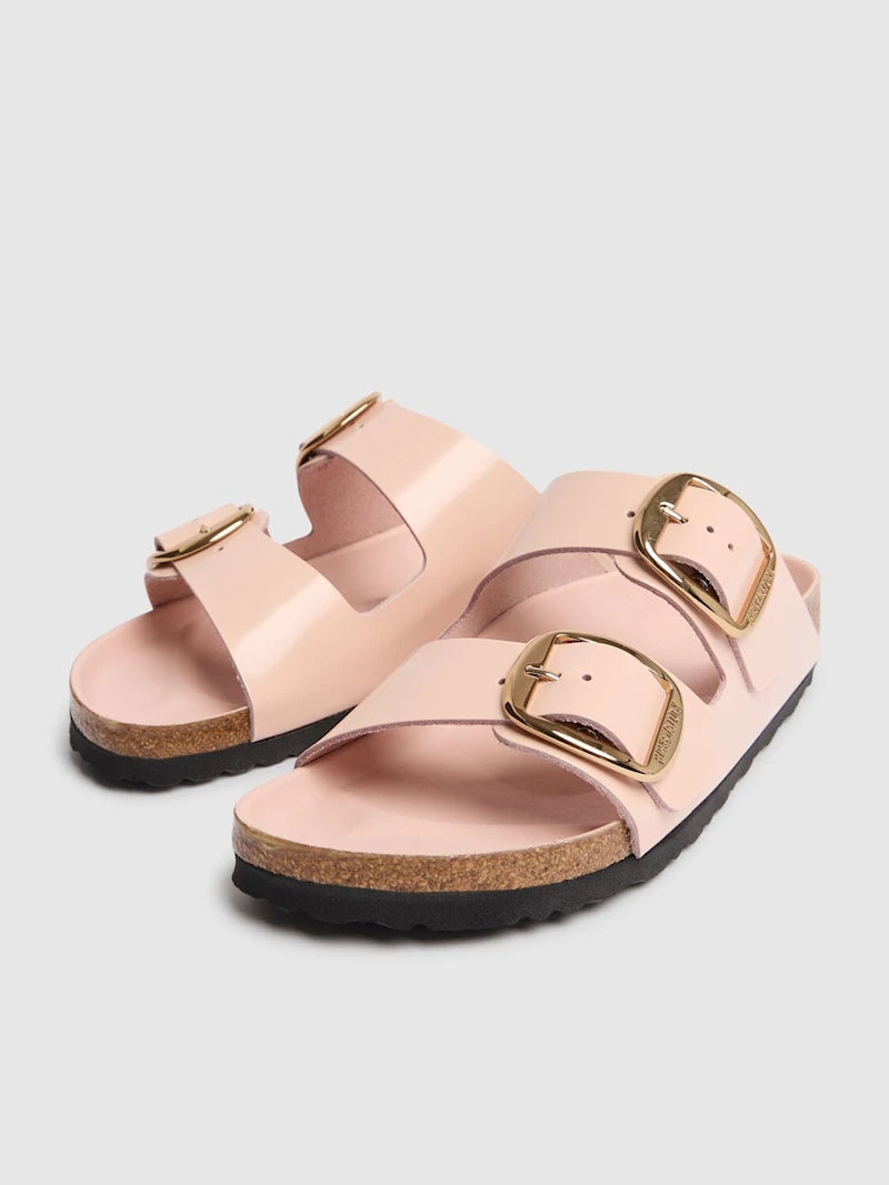 Birkenstock Arizona Big Buckle Naturleder Lack