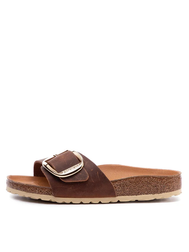 Birkenstock Madrid Big Buckle Nubukleder geölt