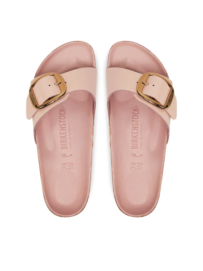 Birkenstock Madrid Big Buckle Pantoletten Lackleder