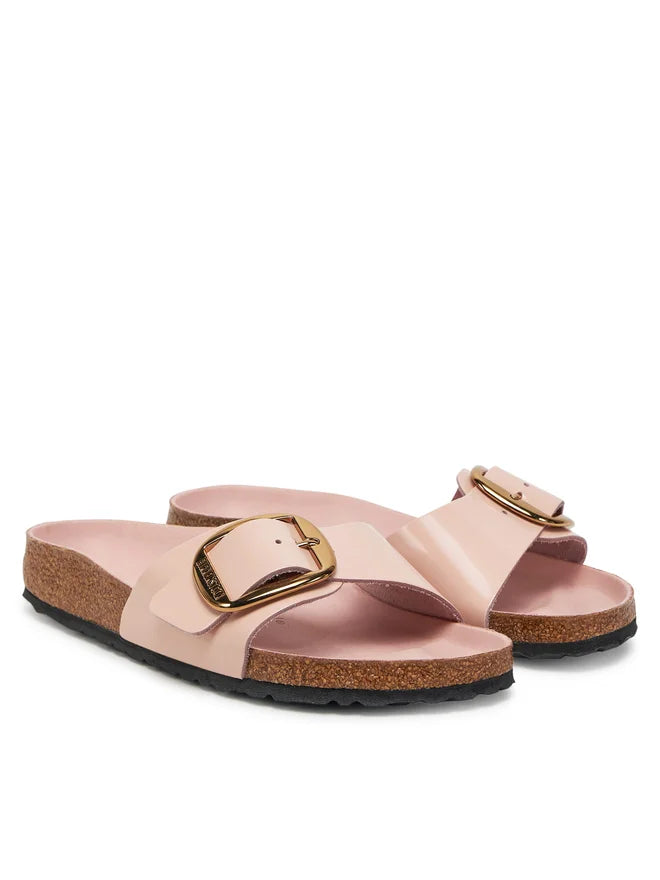 Birkenstock Madrid Big Buckle Pantoletten Lackleder
