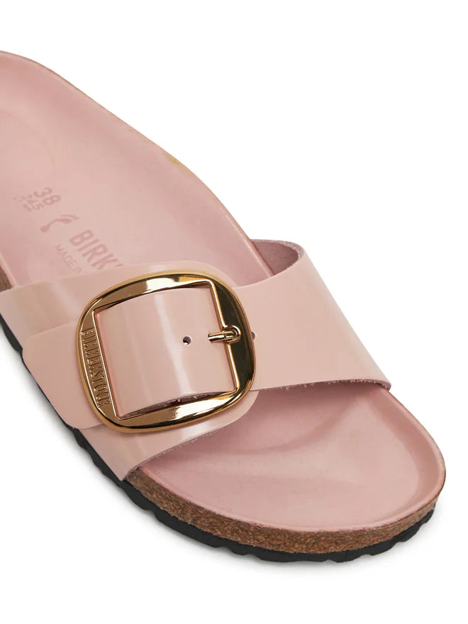 Birkenstock Madrid Big Buckle Pantoletten Lackleder
