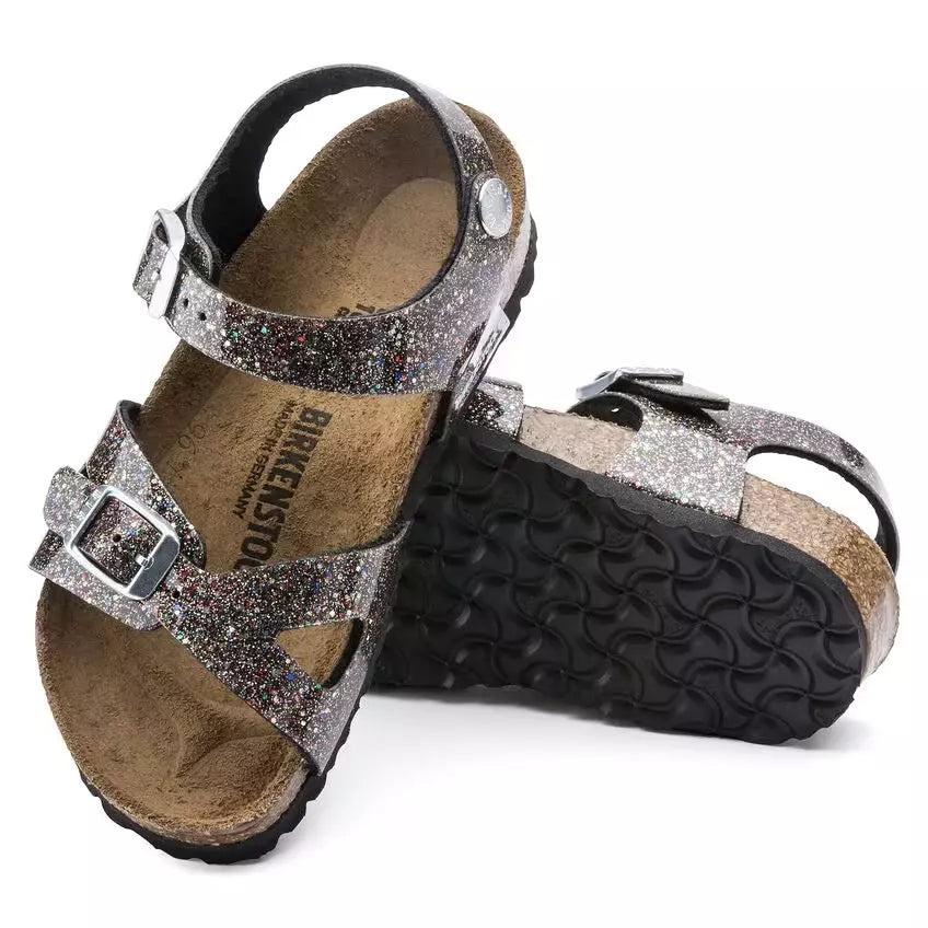 Birkenstock Cosmic Sparkle Black Multi | Birko-Flor | Neu & OVP | Gr. 35