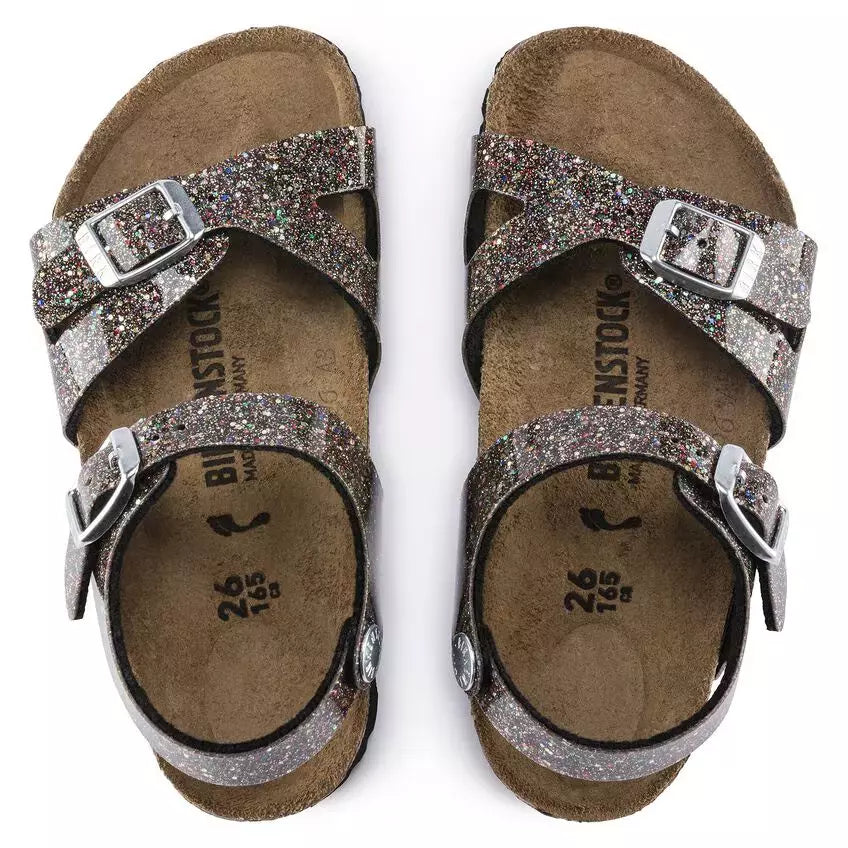 Birkenstock Cosmic Sparkle Black Multi | Birko-Flor | Neu & OVP | Gr. 35