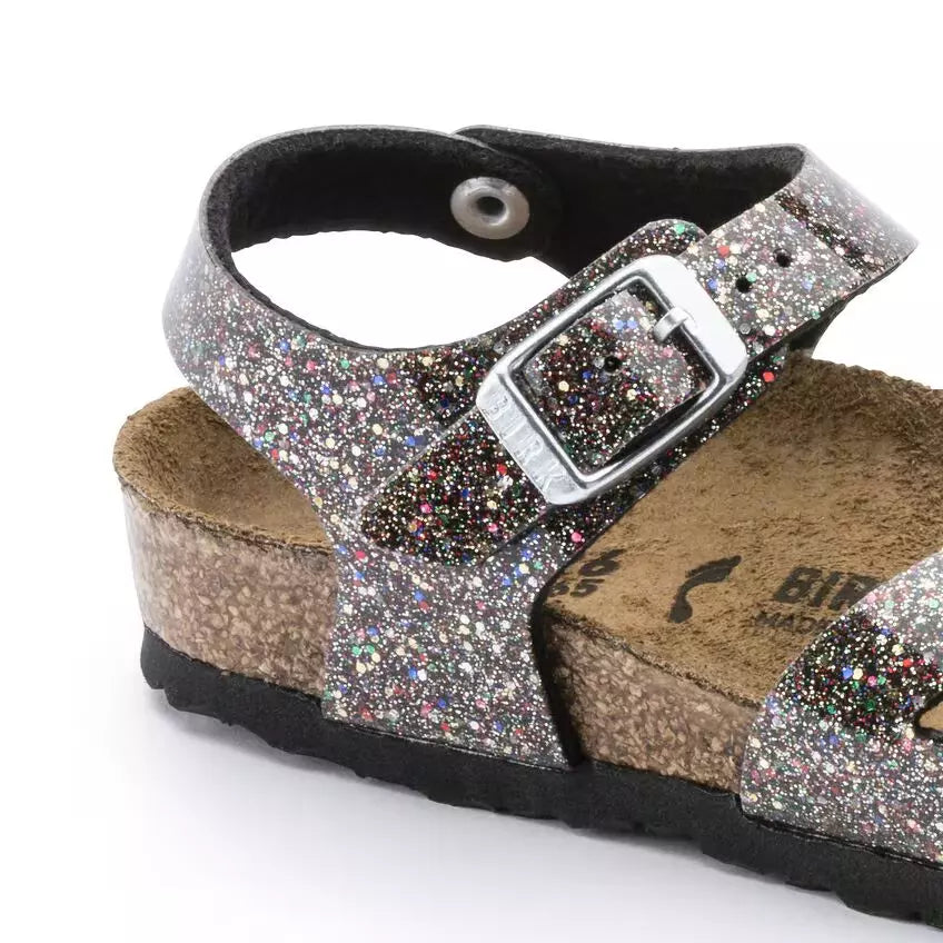 Birkenstock Cosmic Sparkle Black Multi | Birko-Flor | Neu & OVP | Gr. 35