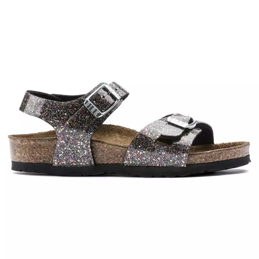 Birkenstock Cosmic Sparkle Black Multi | Birko-Flor | Neu & OVP | Gr. 35
