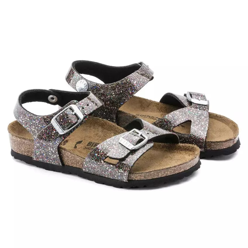 Birkenstock Cosmic Sparkle Black Multi | Birko-Flor | Neu & OVP | Gr. 35