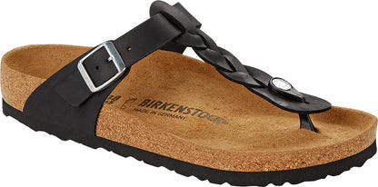 Birkenstock Gizeh Braided Nubukleder geölt