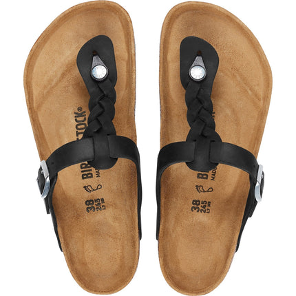 Birkenstock Gizeh Braided Nubukleder geölt