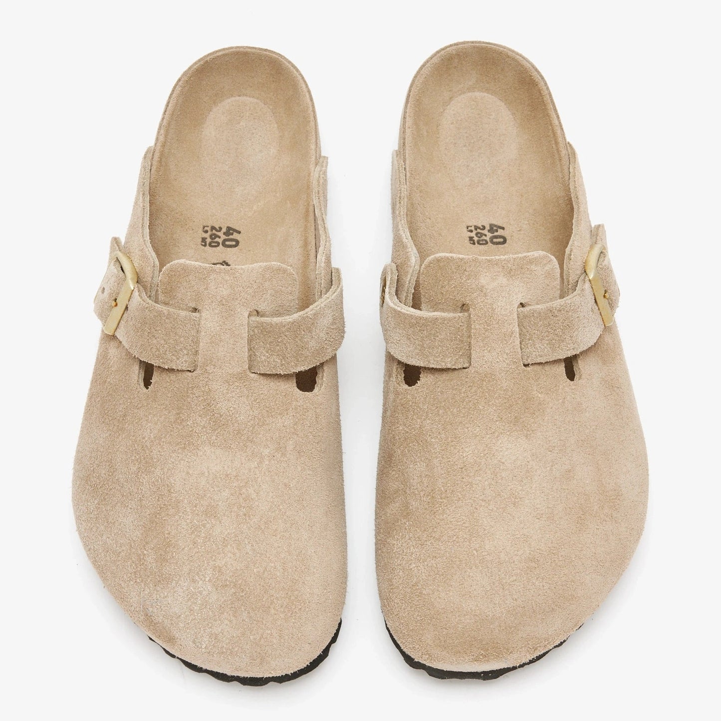 Birkenstock Boston Exquisit Veloursleder Clog