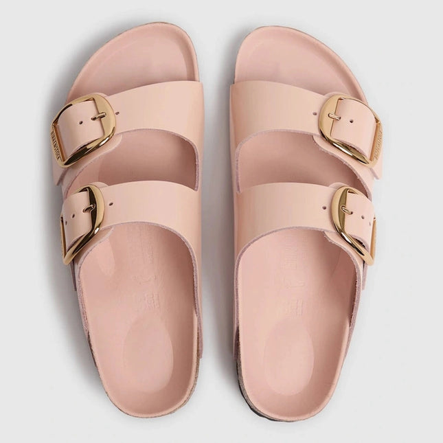 Birkenstock Arizona Big Buckle Naturleder Lack