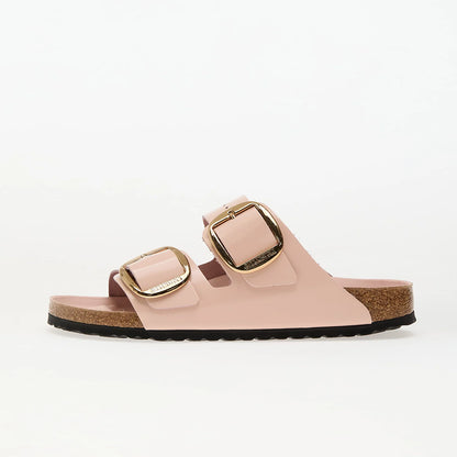 Birkenstock Arizona Big Buckle Naturleder Lack High Shine Rose