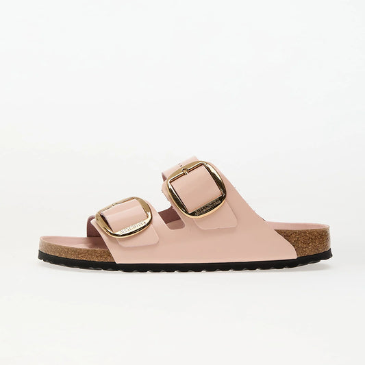 Birkenstock Arizona Big Buckle Naturleder Lack High Shine Rose
