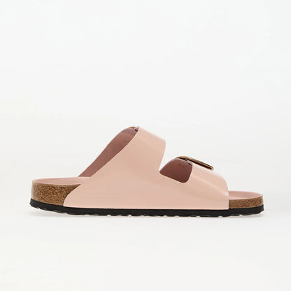 Birkenstock Arizona Big Buckle Naturleder Lack High Shine Rose