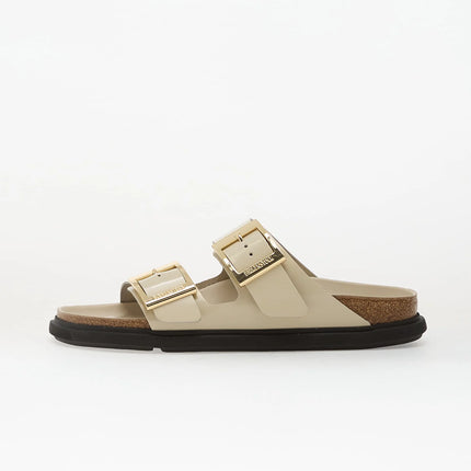 Birkenstock Arizona Droplet Buckle Naturleder Lack