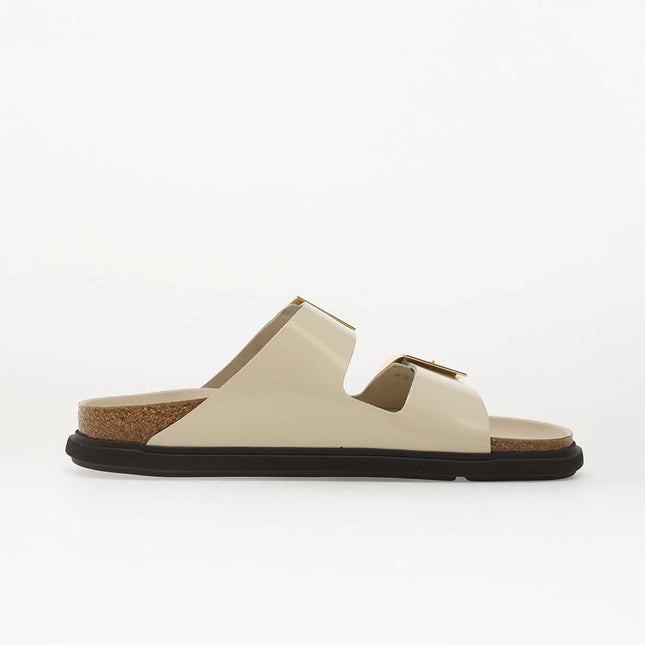 Birkenstock Arizona Droplet Buckle Naturleder Lack