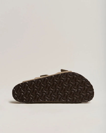 Birkenstock - Arizona Weichbettung Veloursleder - Faded Khaki