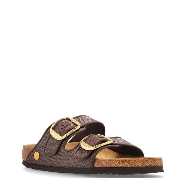 Birkenstock Arizona Big Buckle Raffia Textile