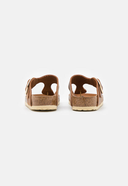 Birkenstock Gizeh Big Buckle Naturleder Geölt - Cognac