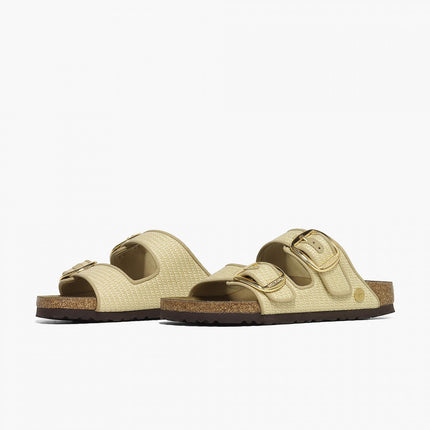 Birkenstock Arizona Big Buckle Raffia Textile