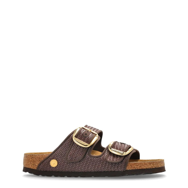 Birkenstock Arizona Big Buckle Raffia Textile