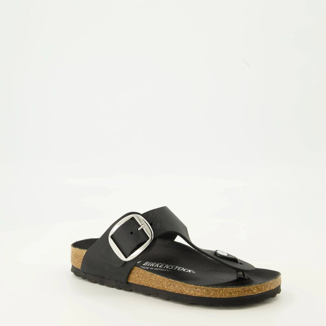 Birkenstock Gizeh Big Buckle Naturleder Geölt