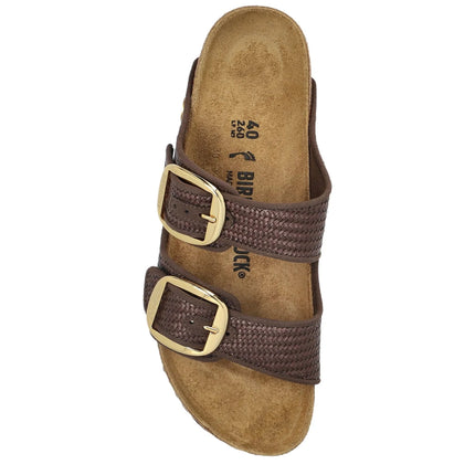 Birkenstock Arizona Big Buckle Raffia Textile