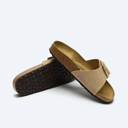 Birkenstock Madrid Big Buckle Nubukleder geölt