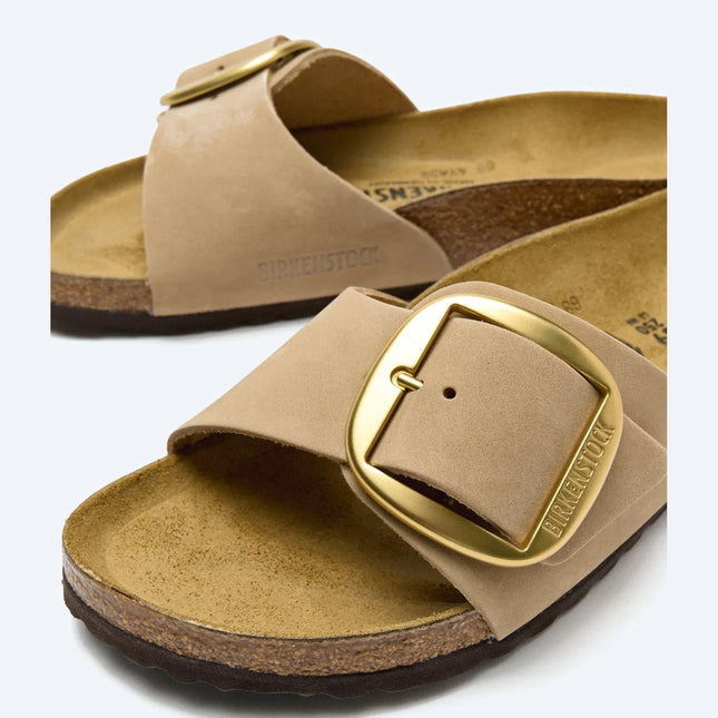 Birkenstock Madrid Big Buckle Nubukleder geölt