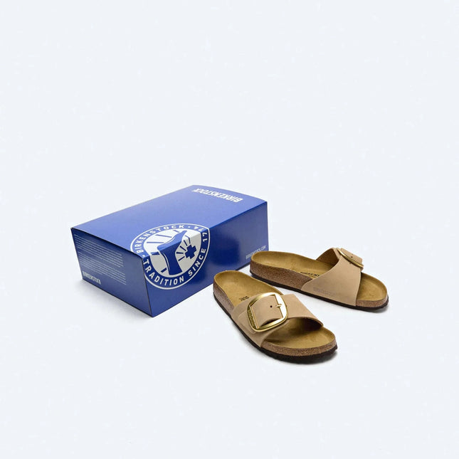 Birkenstock Madrid Big Buckle Nubukleder geölt