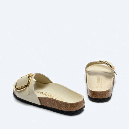 Birkenstock Madrid Big Buckle Pantoletten Lackleder