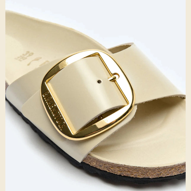 Birkenstock Madrid Big Buckle Pantoletten Lackleder
