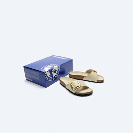 Birkenstock Madrid Big Buckle Pantoletten Lackleder