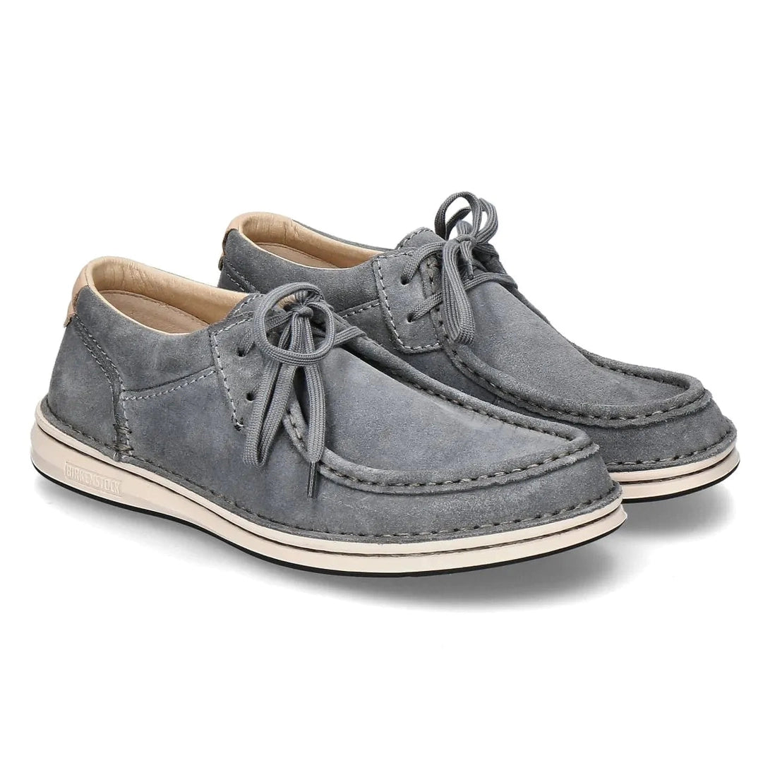 Birkenstock Herren- Schnürschuh PASADENA- grau/ basalt gray