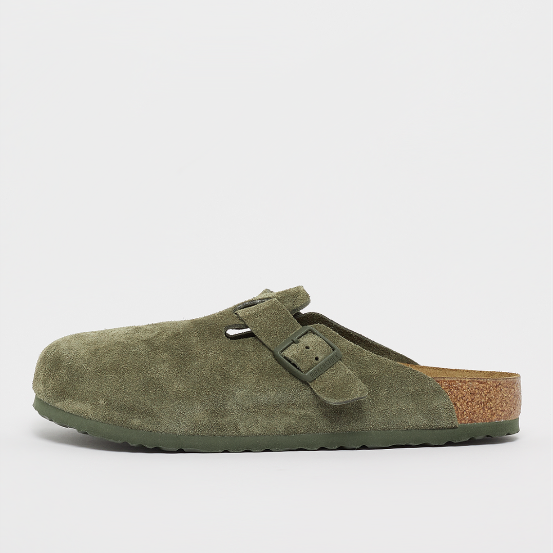 Birkenstock Boston Veloursleder Clog