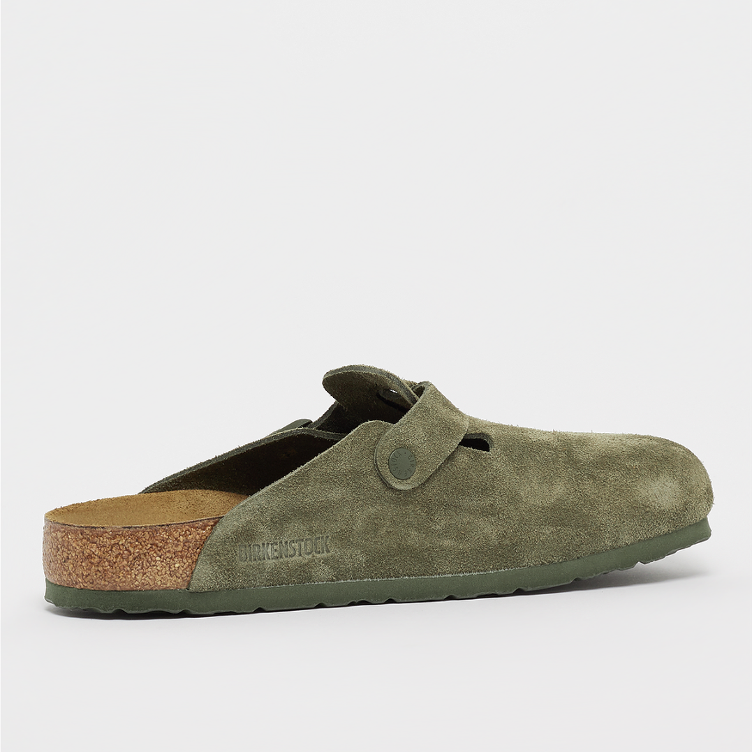 Birkenstock Boston Veloursleder Clog