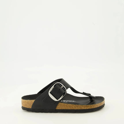 Birkenstock Gizeh Big Buckle Naturleder Geölt