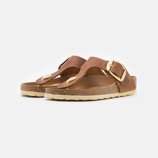 Birkenstock Gizeh Big Buckle Naturleder Geölt