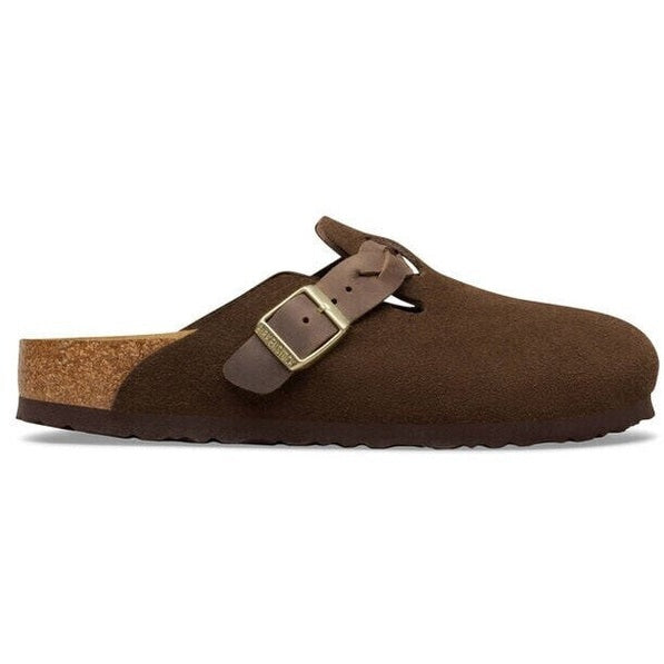 Birkenstock Boston Braided – Veloursleder | Clogs