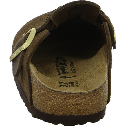 Birkenstock Boston Braided – Veloursleder | Clogs